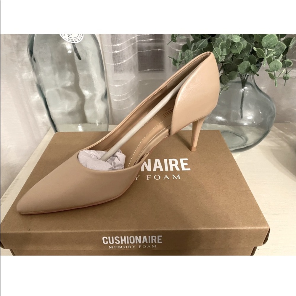 Tan Stiletto Heels Classic Pointed-Toe Pumps